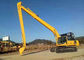 Cor amarela Q345B Q690D de Boom Stick Max Reach Cut Depth 16m da máquina escavadora de KOMATSU