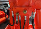 Bens grandes personalizados do cilindro da cor vermelha da garra da máquina escavadora do alcance acessório longo