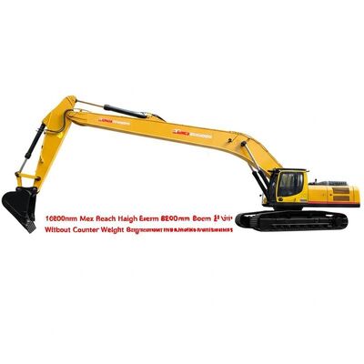 16800mm Max Reach Height Excavator Boom Arm 8500mm Boom Length sem contrapeso projetado para entregar e operar