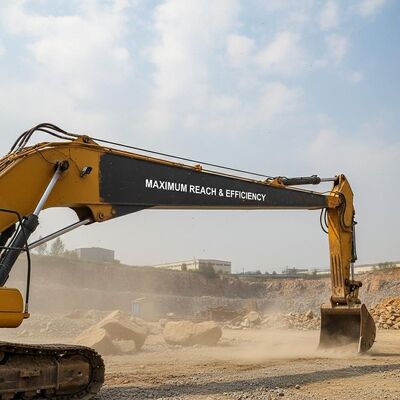 Braço de Escavadeira com Lança de 8500mm Projetado para Alcance Máximo e Eficiência Operacional Aprimorada